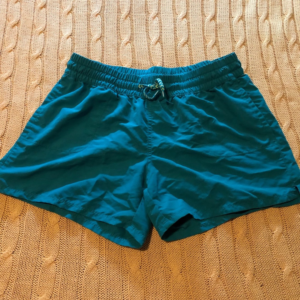 The North Face shorts.
